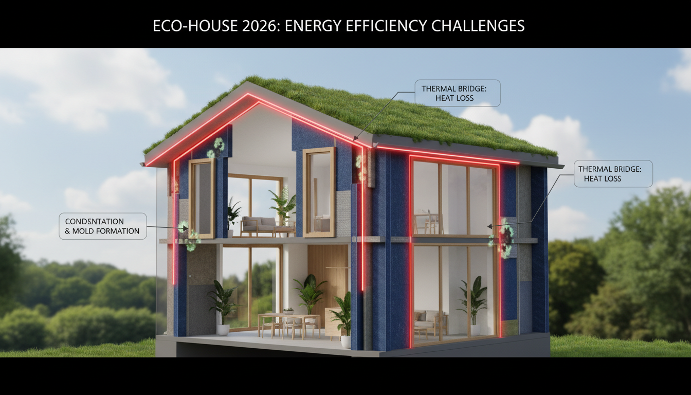 Comprendre et éliminer les ponts thermiques pour une habitation écoénergétique en 2026 pont thermique-1